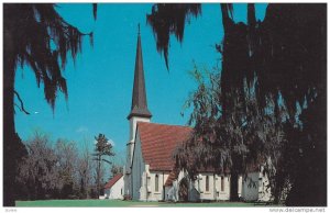 Exterior,  Church of The Holy Cross, Stateburg,  South Carolina,  40-60s