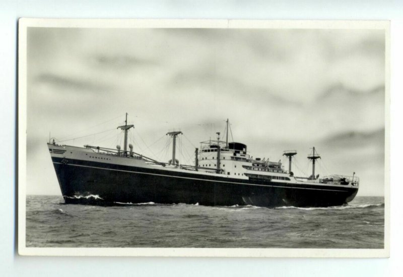 cb0786 - Ropner Line Cargo Ship - Somersby , built 1954 - postcard