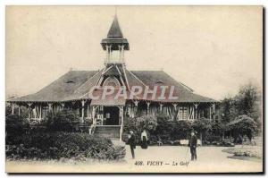 Old Postcard Vichy Golf