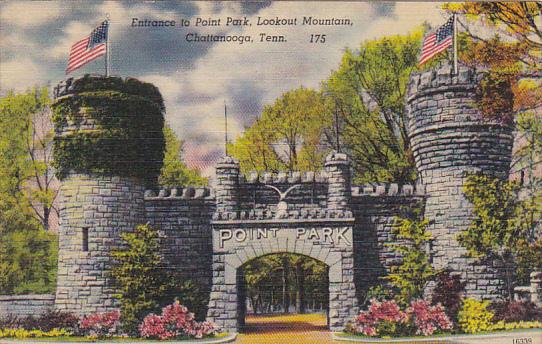 Entrance To Point Lookout Lookout Mountain Chattanooga Tennessee