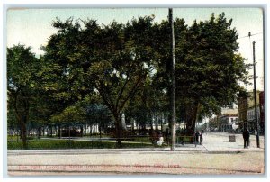 1909 Scenic View Park Looking North State Street Mason City Iowa Posted Postcard