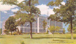 Dr Nichols Sanatorium  For Cancer Savannah, Missouri USA 