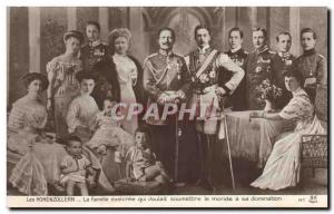 Old Postcard The Army Hogenzollern The hated family who wanted to submit his ...