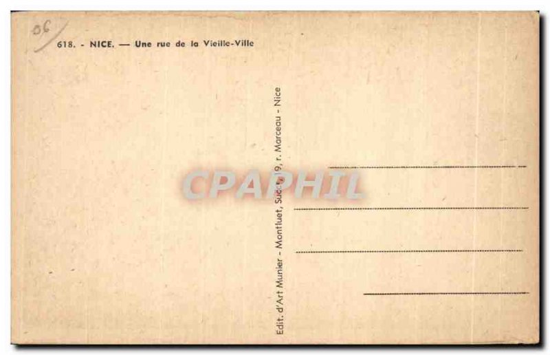 Nice Old Postcard A street in the Old Town