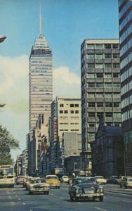 Torre Latino Americana Ave Juarez Mexico c1972 Vintage Postcard D29