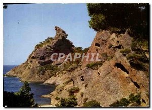 Modern Postcard The cove Ciotat Figuerolles and beak of & # 39aigle