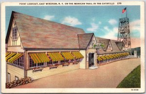 Point Lookout East Windham New York On The Mohican Catskill Mountains Postcard