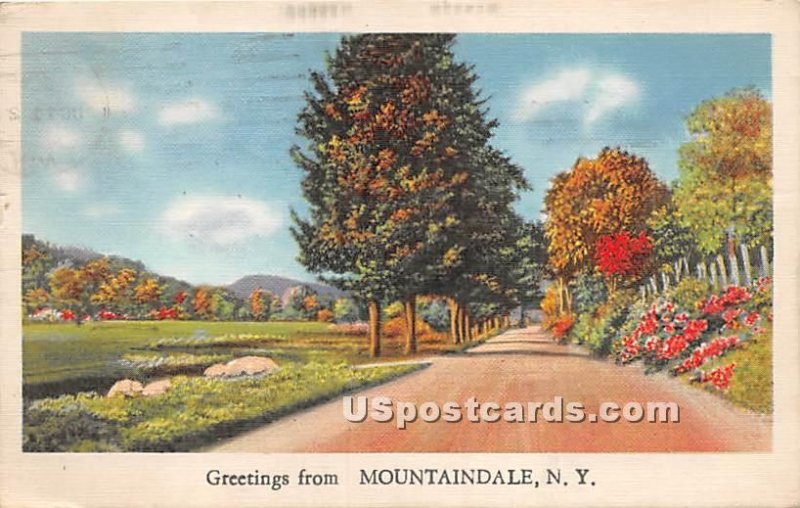 Greetings from - Mountaindale, New York