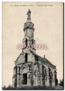 Old Postcard Neris les Bains Chapelle Saint Joseph