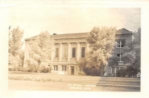 Laramie Wyoming~University of Wyoming Library~Vintage RPPC-Postcard