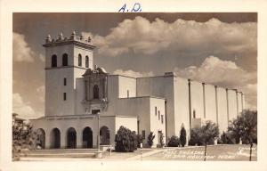 E36/ Ft Sam Houston Texas Tx Real Photo RPPC Postcard c40s Post Theatre