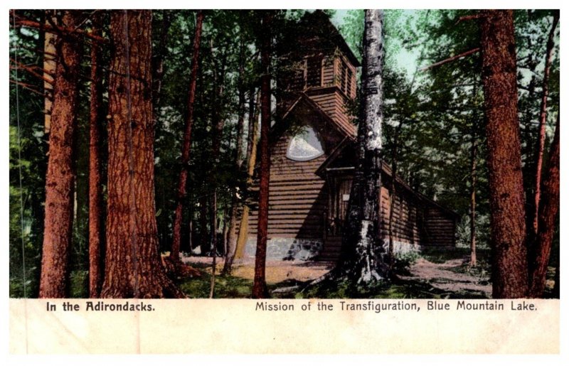 New York  Adirondacks , Mission of the Transfiguration,  Blue Mountain lake