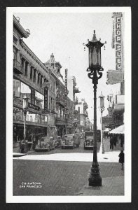 A Street in Chinatown San Francisco CA Unused c1940s