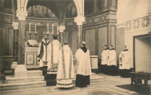 Belgium St. Andrew's Abbey Lophem Loppem Bruges PAX CHRISTI Priests Solemn Mass