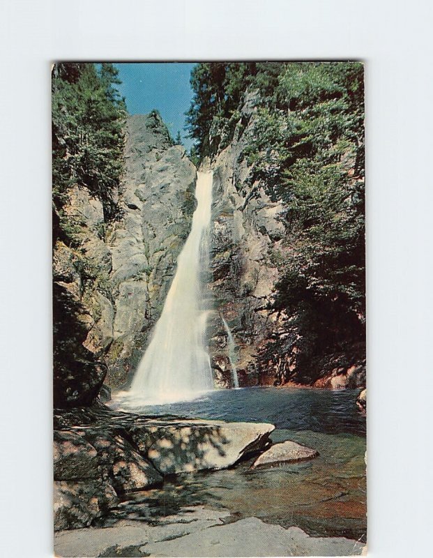 Postcard Glen Ellis Falls, Pinkham Notch, Jackson, New Hampshire