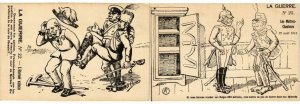 PROPAGANDA SATIRE WWI SERIE LA GUERRE Artist Signed 38 CPA (L2892)