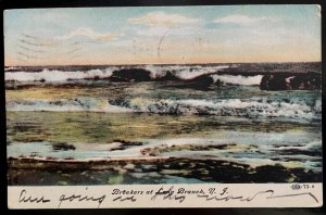 Vintage Postcard 1908 Breakers at Long Branch, New Jersey (NJ)