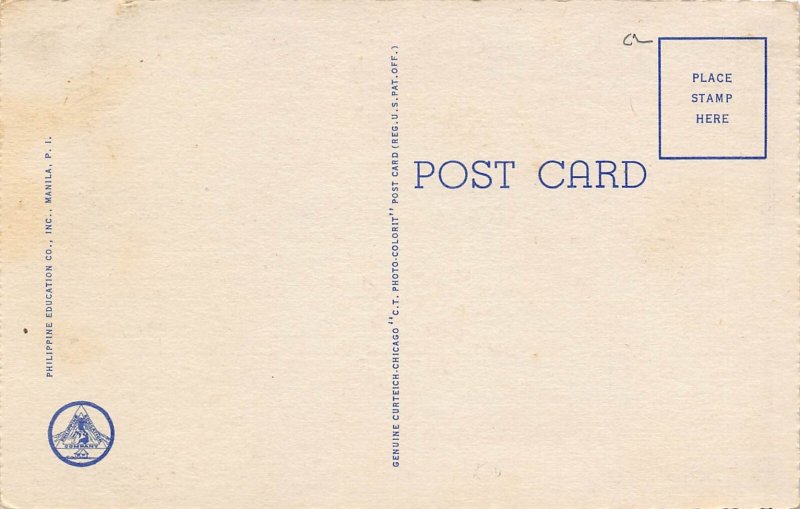 Legislative Building Manila Philippines #2 linen postcard