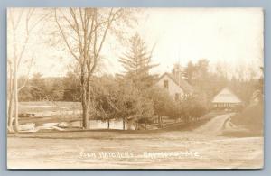 RAYMOND ME FISH HATCHERY 1923 ANTIQUE REAL PHOTO POSTCARD RPPC