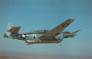 Military Aviation Postcard - Grumman TBM Avenger, U.S Navy Bomber   RS24799