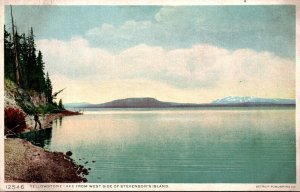 Yellowstone National Park Yellowstone Lake From West Side Of Stevenson's...