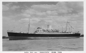 M.V. RANGITOTO M.V. RANGITOTO, New Zealand Shipping Company View image 