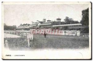 Old Postcard Horse Riding Equestrian Paris Longchamps