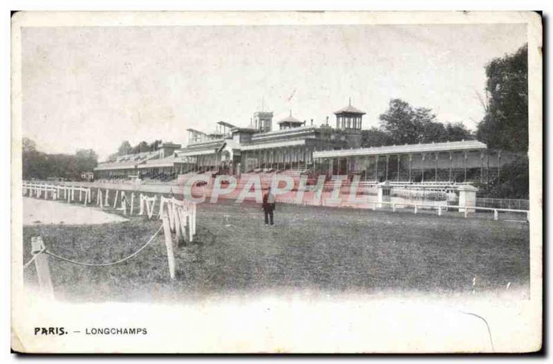 Old Postcard Horse Riding Equestrian Paris Longchamps