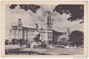 Parliament Buildings, Quebec La Cite, Quebec, Canada, 30-40´s