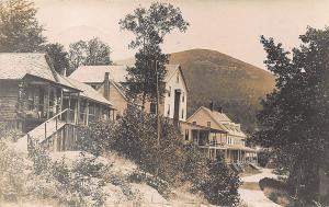 North Newry ME Town View RPPC Postcard