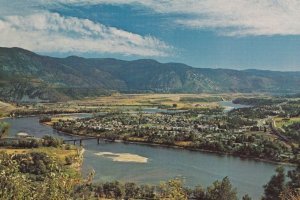 Highway 3A Castlegar British Columbia Kootenay Country Canada Postcard