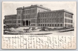 Lowell Mass Textile School 1907 Massachusetts Postcard L29