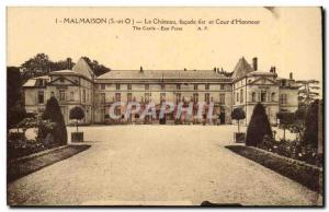 Malmaison - Napoleon Le Chateau is frontage and Court & # 39Honneur - Old Pos...