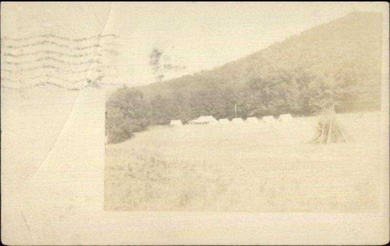 Unidentified Real Photo Postcard 1909 Mauch Chunk PA Cancel #1