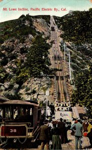 California On Mt Lowe Incline Pacific Electric Railway