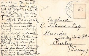 A740 Germany Wartburg Burghof vintage postcard