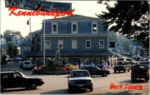 Postcard MONUMENT SCENE Kennebunkport Maine ME AN1778