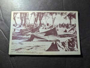 Mint USA Military Mexican Revolution Postcard US Army Camp at Corallitos Mex