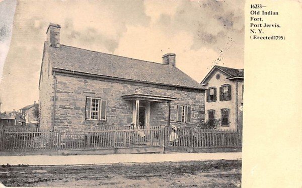 Old Indian Fort in Port Jervis, New York