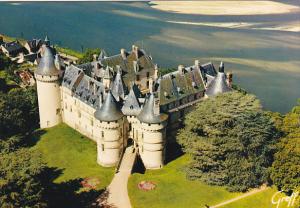 France Le Chateau de Chaumont vu d'avion