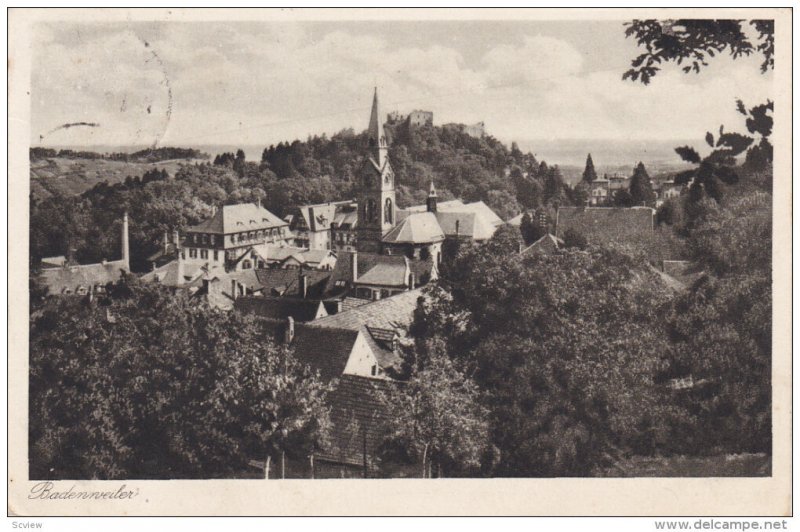 Panorama, BADENWEILER (Baden-Württemberg), Germany, PU-1928