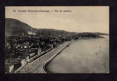 ARGENTINA Beira mar Flamengo RIO DE JANEIRO Postcard