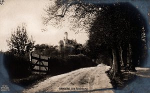 Germany Bamberg Die Altenburg Vintage RPPC 03.86