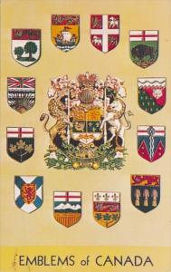 Canada Emblems Coats Of Arms Of The Provinces 1971