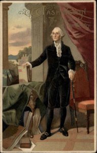 Winsch George Washington Patriotic American History c1910 Vintage Postcard