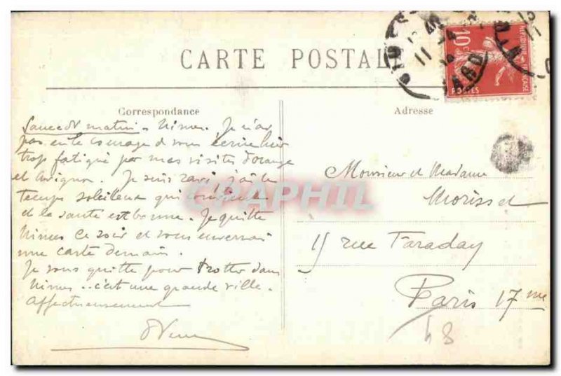 Old Postcard Avignon Old Mint Hotel