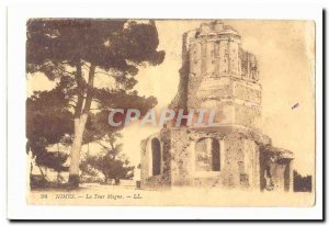 Old Postcard Nimes La Tour Magne