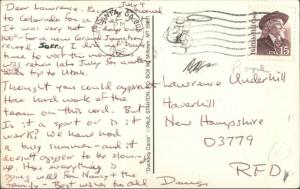 Humor - Mountain Lion Artificial Insemination Team Colorado Postcard