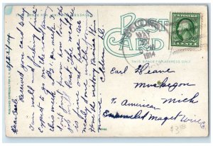 1914 St. Vincent Orphan Home Building Roadside Saginaw Michigan Antique Postcard
