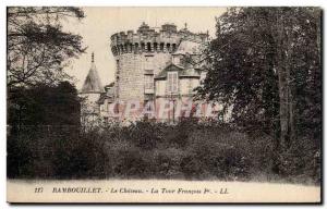 Old Postcard Rambouillet The castle The Francois 1st round